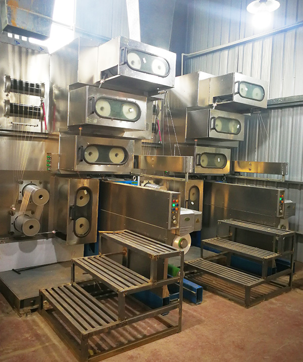 Polypropylene spinning machine